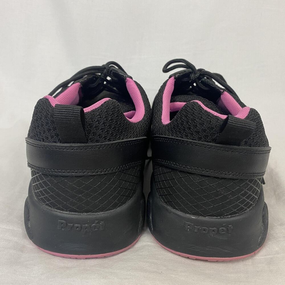 Propet Shoes Womens 13 4E Black Pink Sneakers Extra Volume Orthotic Diabetic - Picture 5 of 11